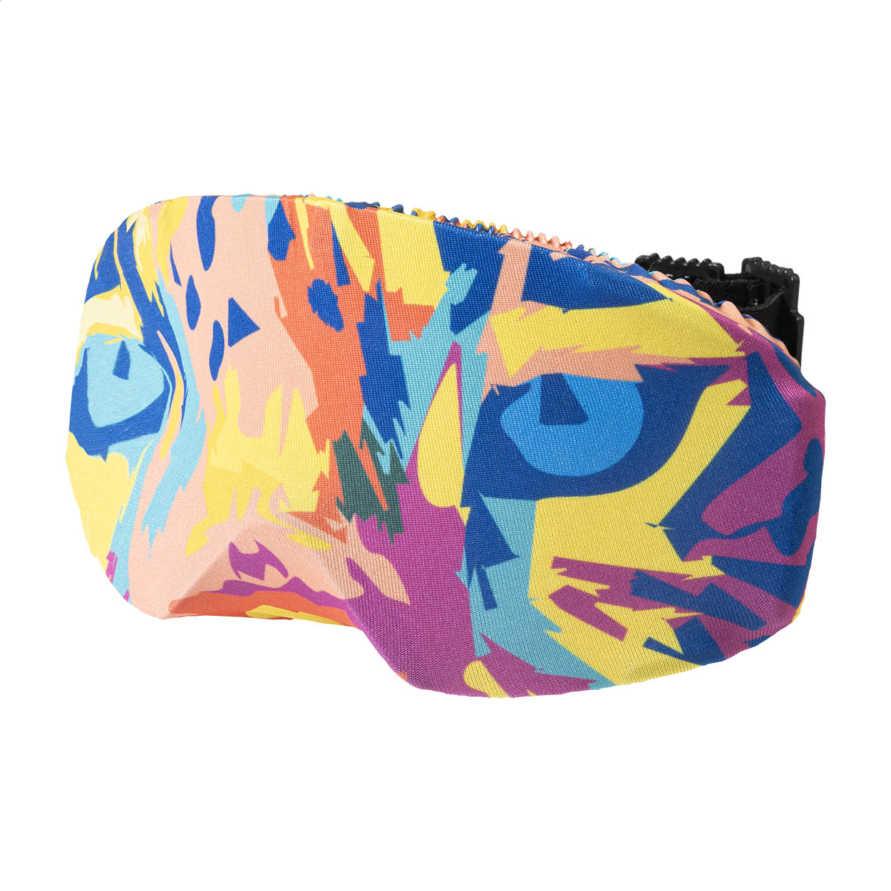 CreaSnow specialfremstillet skibrilleovertræk i RPET med sublimation trykt med logo