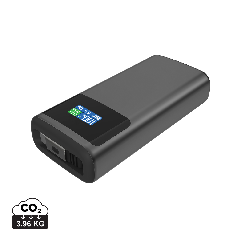 Quantum RCS ultrahurtig PD45W 10.000mAh powerbank med skærm