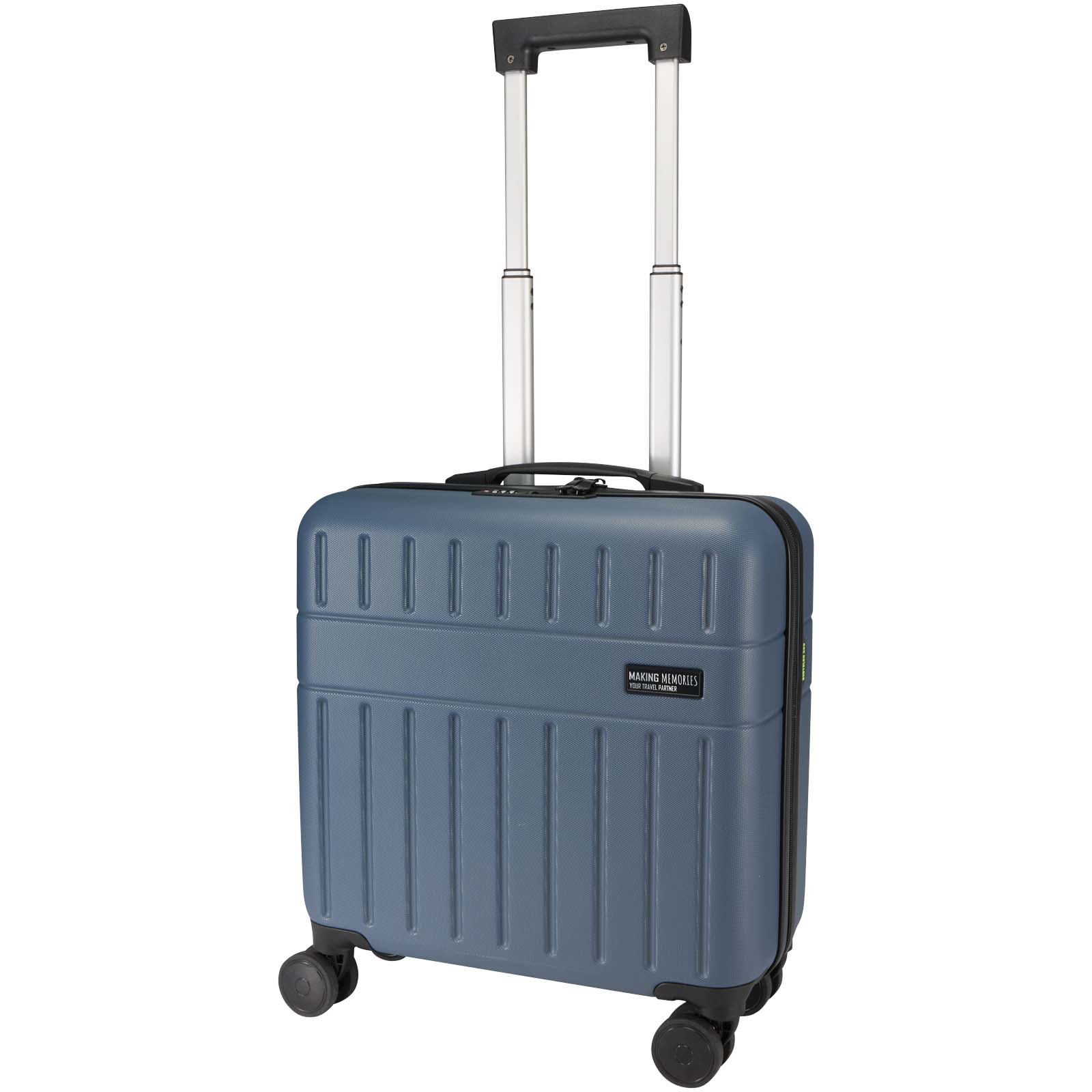 Rover 16" computertrolley i GRS-genbrugsplast, 30 L, med jeres logo trykt med logo