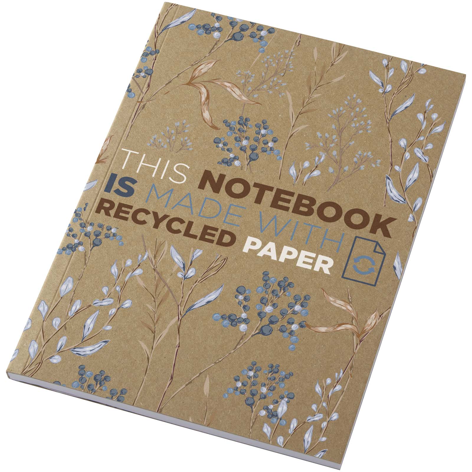 Genbrugt Kraft Notesbog - Rosenholm