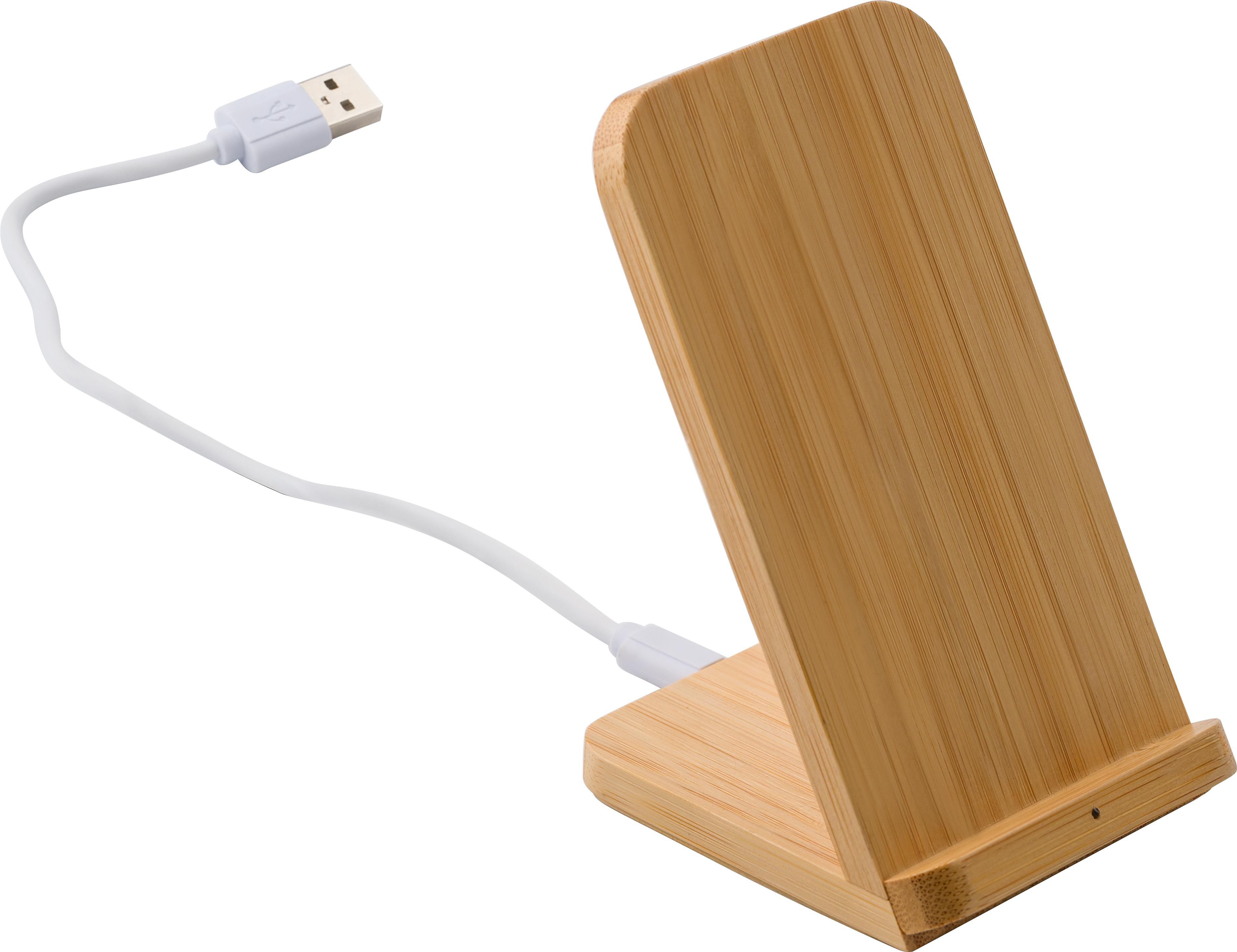 Trådløs bambus oplader - Julia