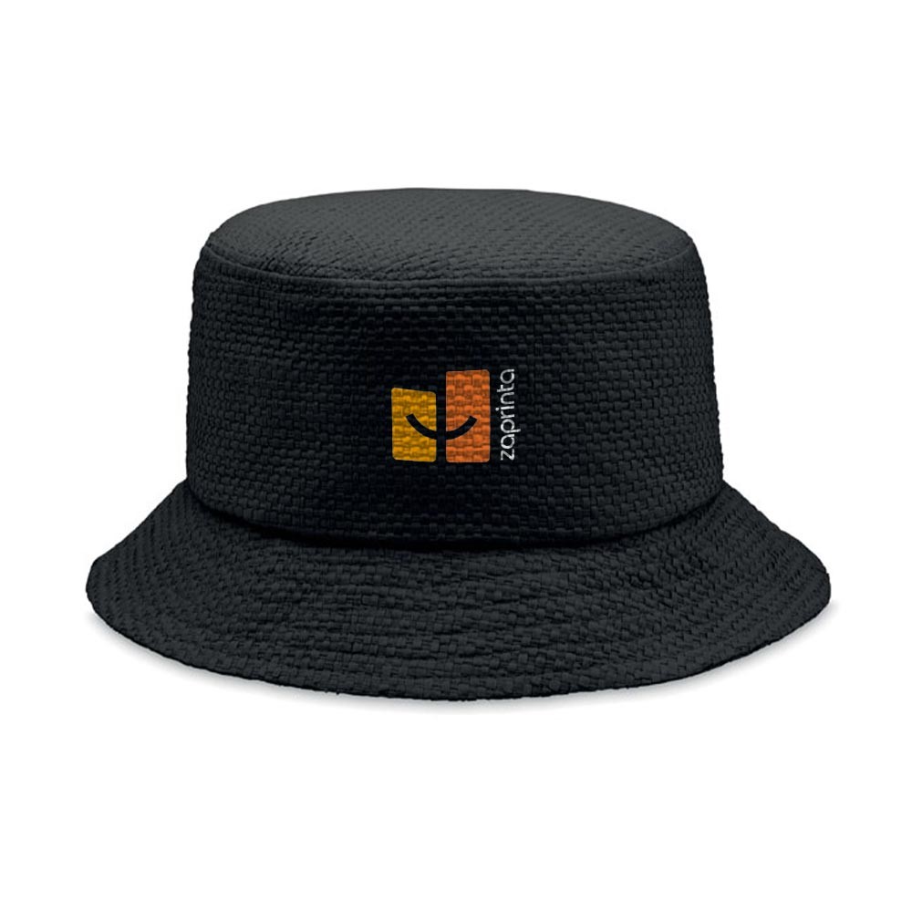 Papirstrå spandehat - Caroline