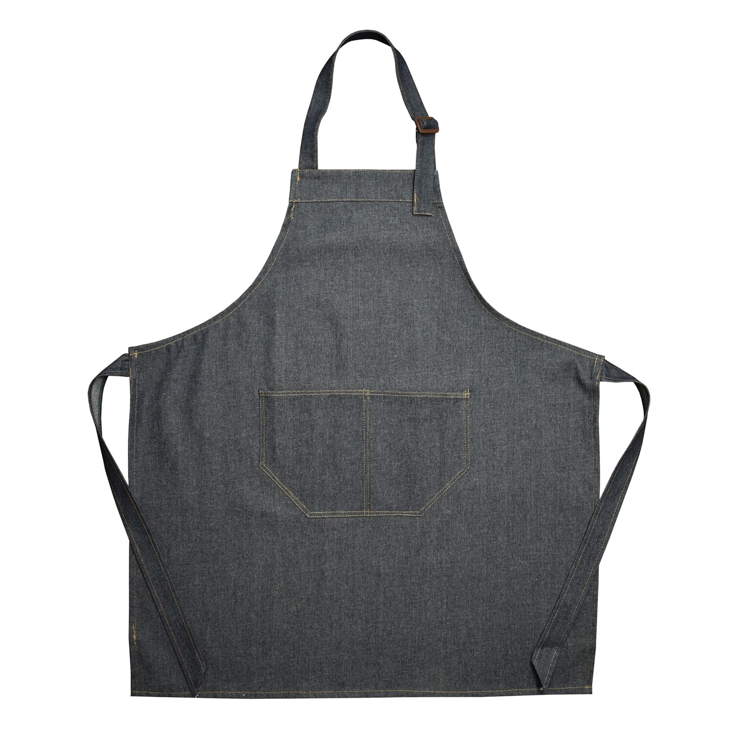Cool Denim Forklæde - Aakirkeby trykt med logo