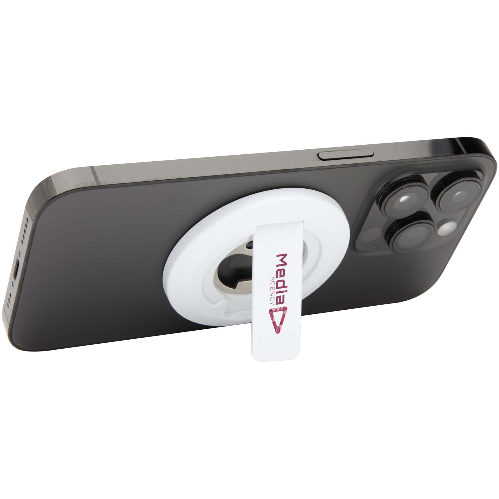Magnetisk multifunktionel telefonholder med oplukker - Hobro