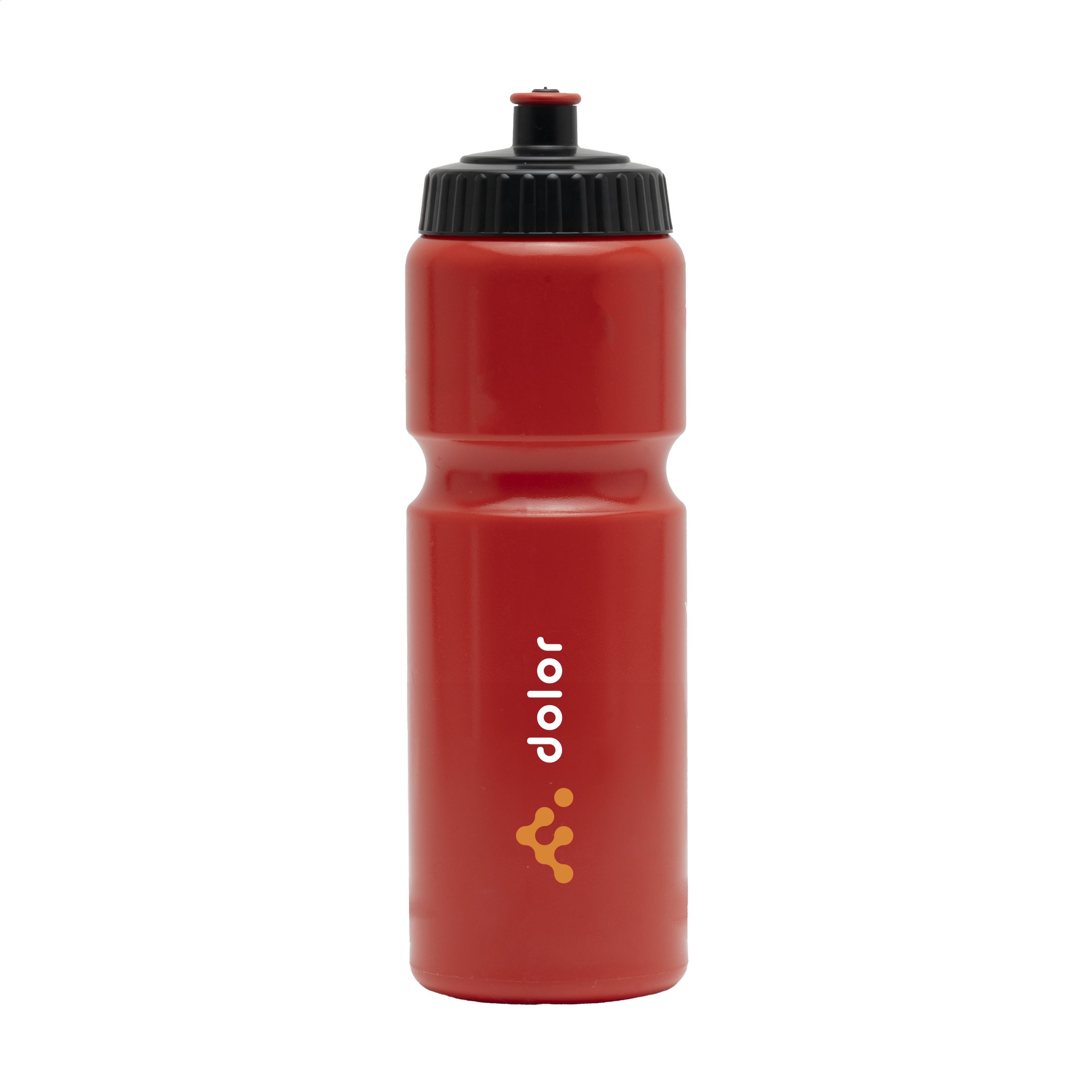 Sukkerrør Bio Flaske 750 ml - Rosa bedrukken met logo
