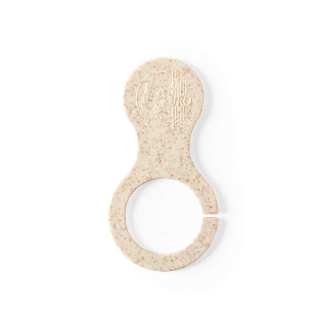 Øko-mønt nøglering - Birkelse