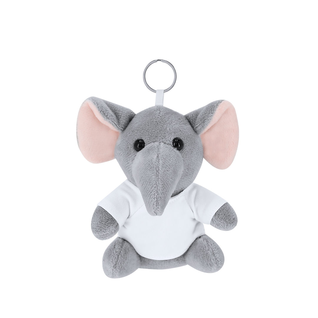 Nøglekæde Elefant Plysbamse - Frida