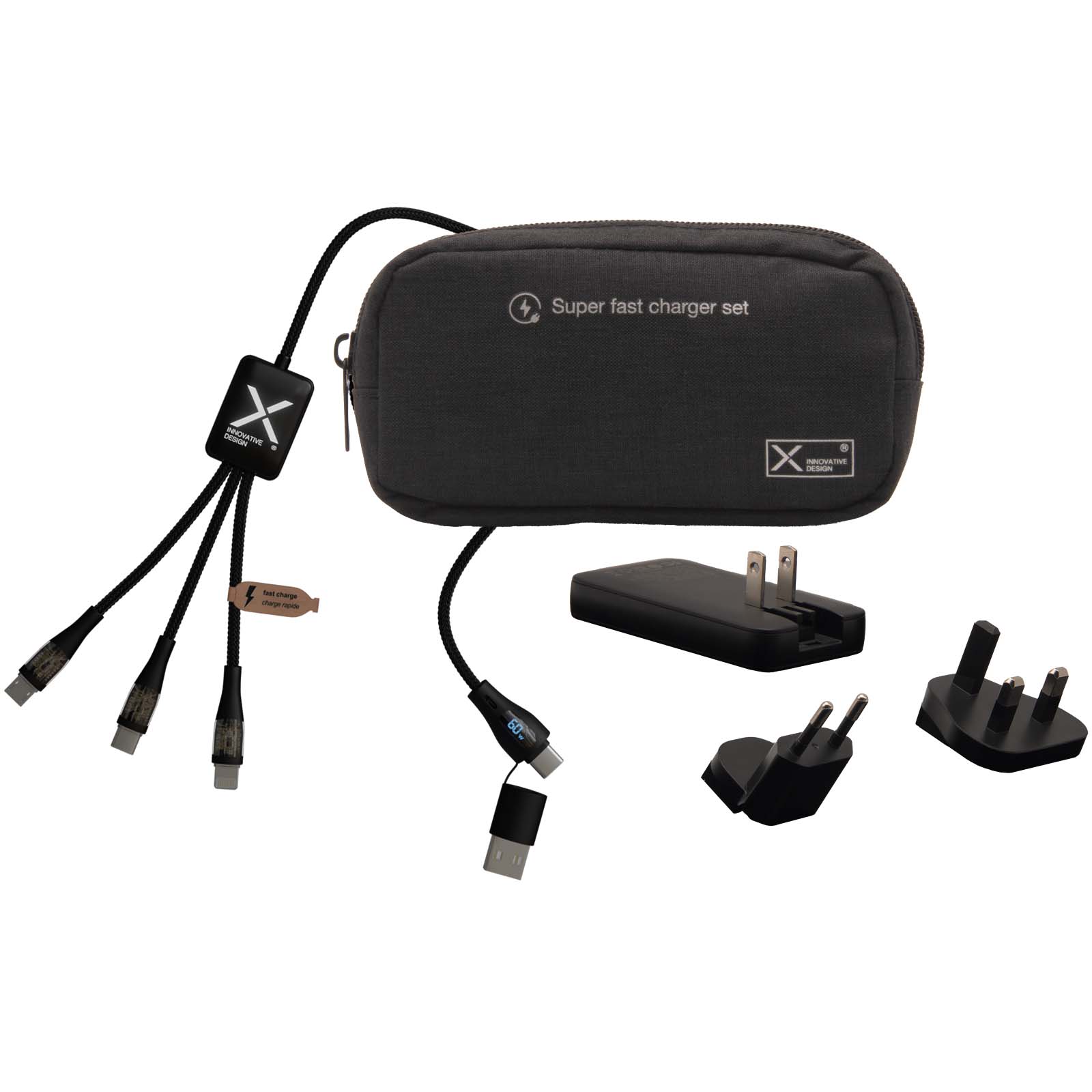 Rejseoplader Sæt 65W - Freja