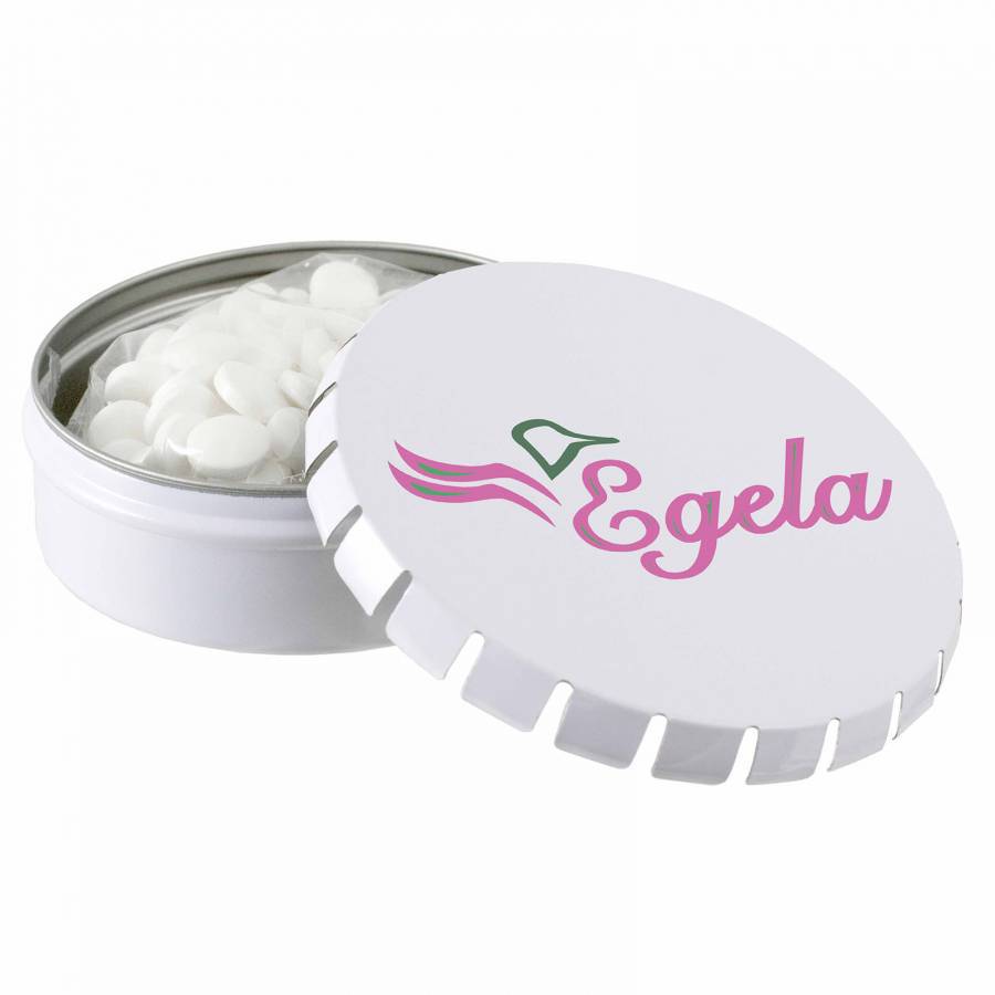 Sukkerbelagte Mintpastiller i Plastikpose - Emma